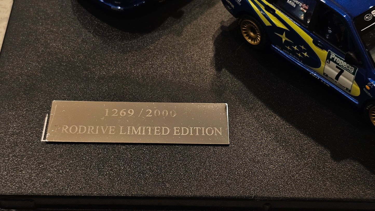 1:43 Prodrive (IXO) Limited Edition Subaru SWRT Model Rally Cars
