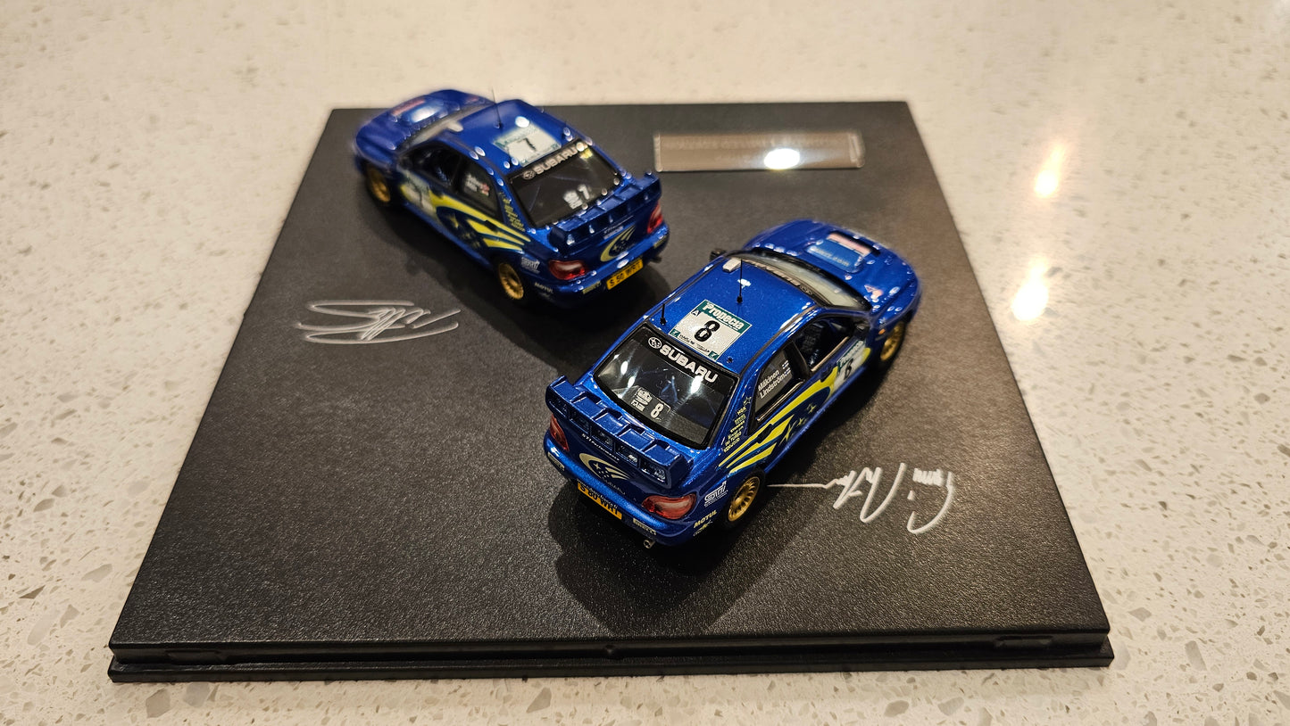 1:43 Prodrive (IXO) Limited Edition Subaru SWRT Model Rally Cars