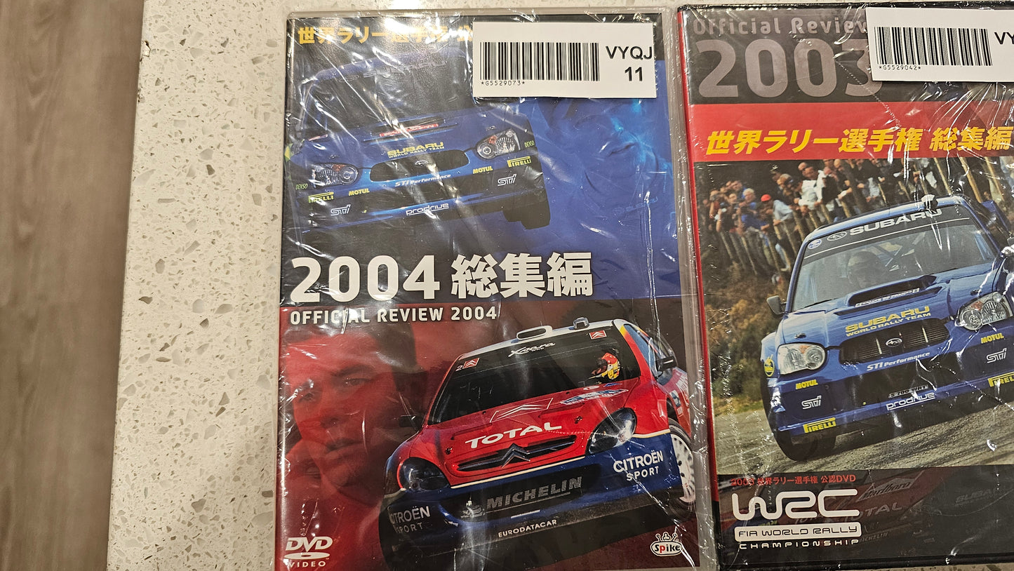 Full WRC Rally Season 2001-2004 - Japanese