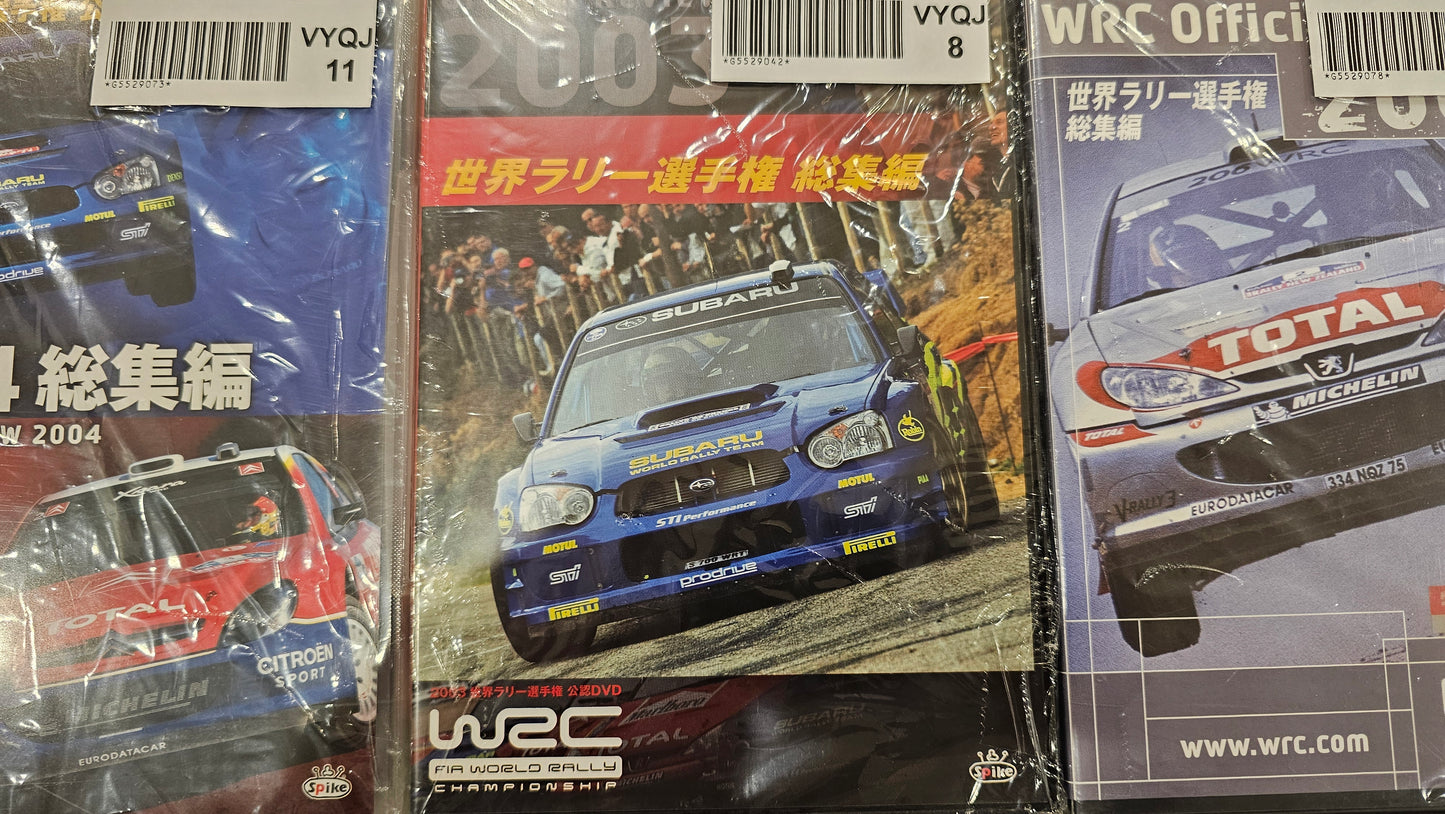 Full WRC Rally Season 2001-2004 - Japanese
