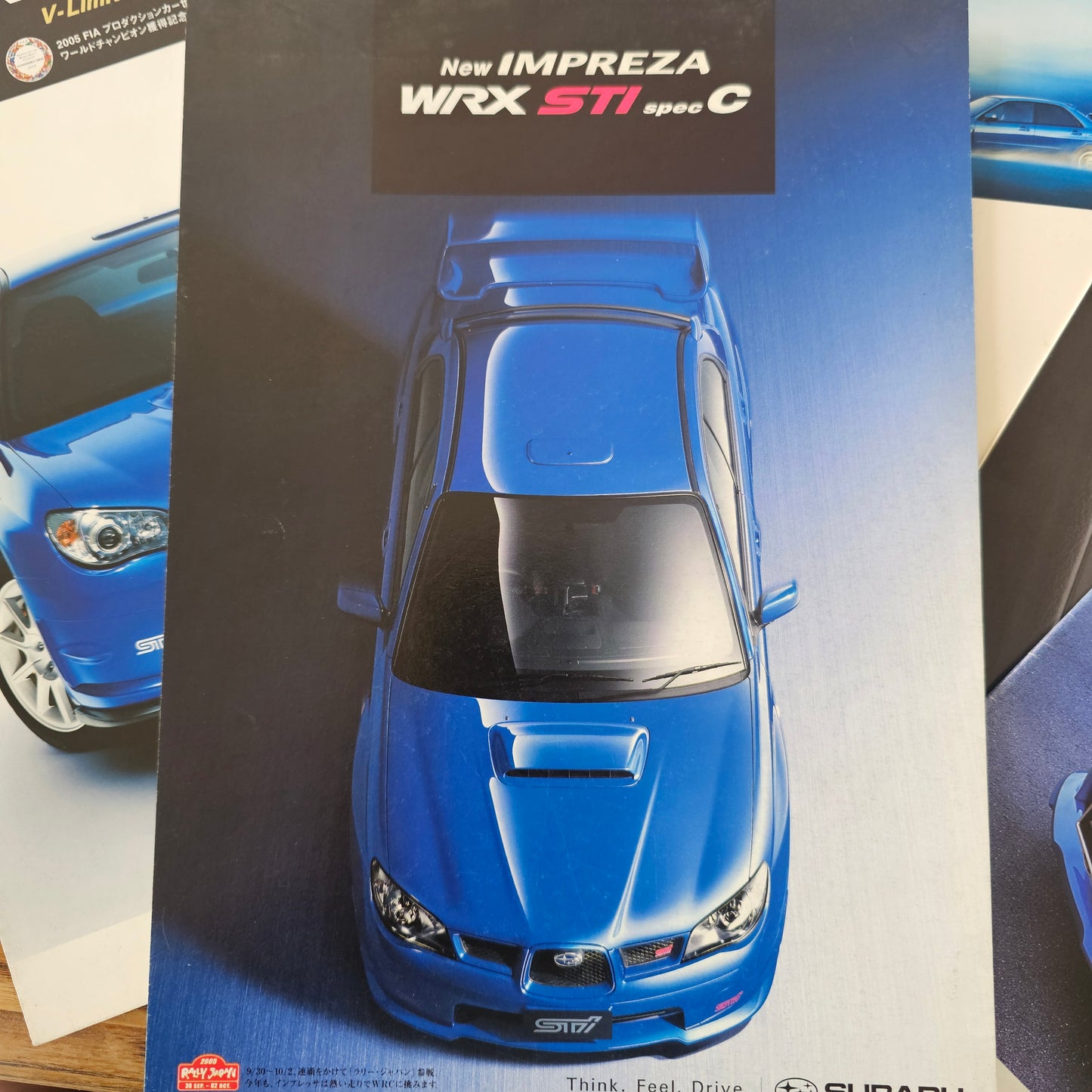Subaru Hawkeye STI Owners Pack! Ultimate collection of brochures/dealer sheets
