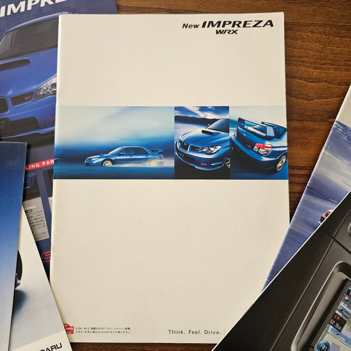 Subaru Hawkeye STI Owners Pack! Ultimate collection of brochures/dealer sheets