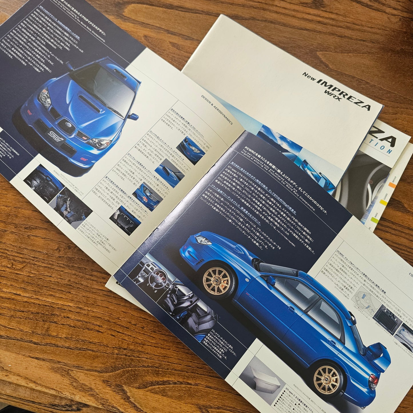 Subaru Hawkeye STI Owners Pack! Ultimate collection of brochures/dealer sheets
