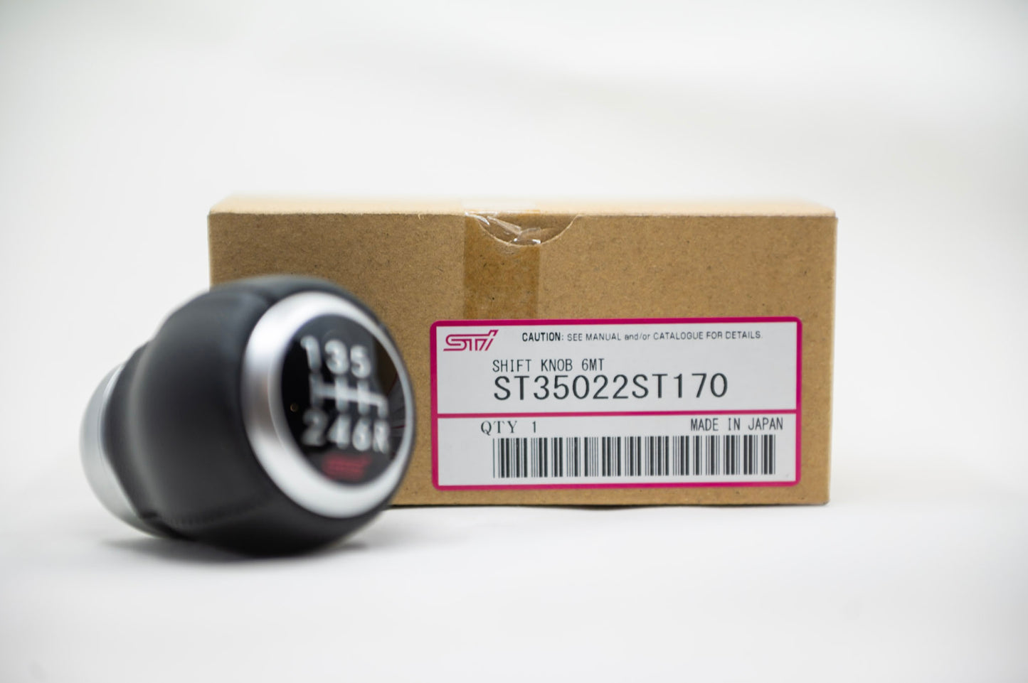 STI 6MT Genuine Shift/Gear Knob Subaru ST35022ST170