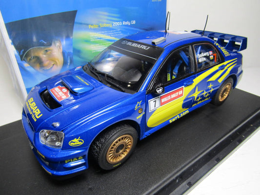 1/18 SWRT Prodrive WRC Car - 2003 Wales Rally GB