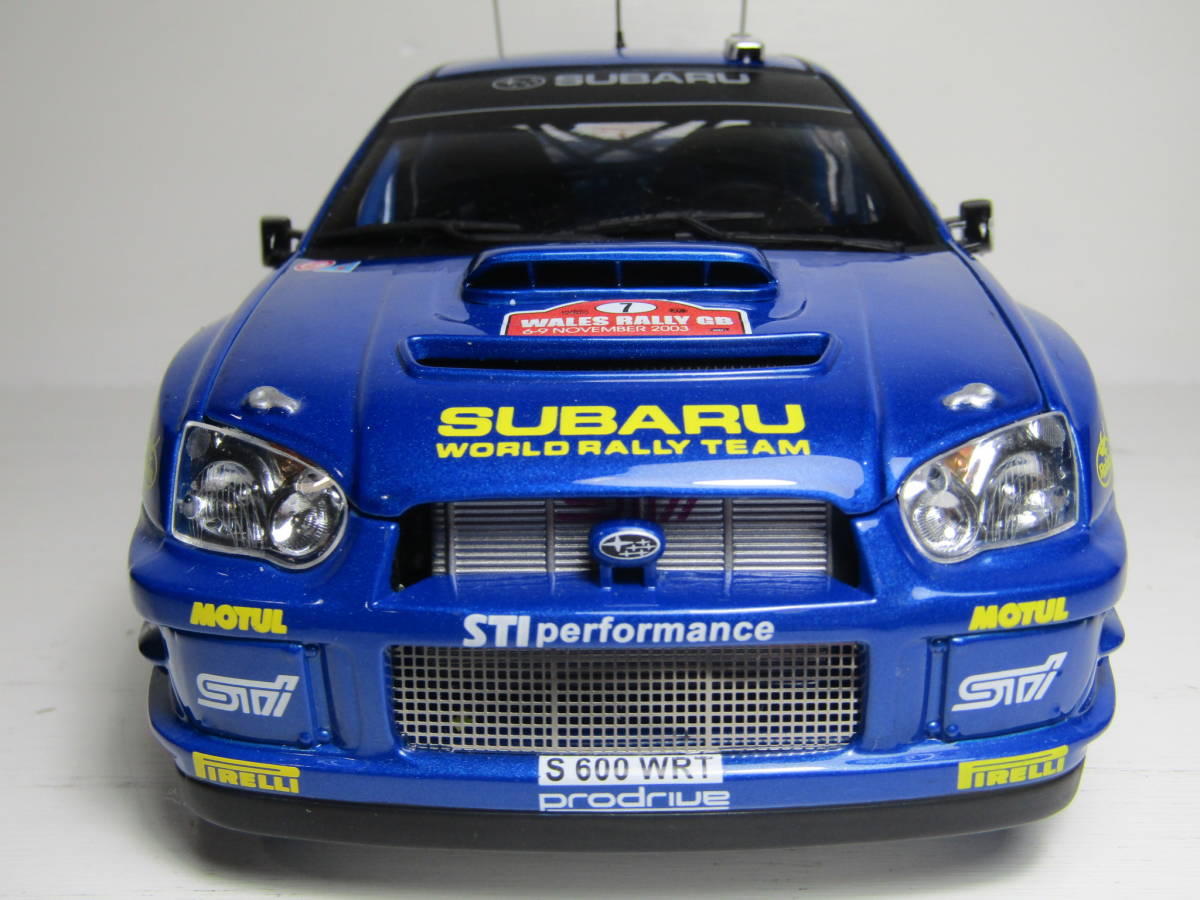 1/18 SWRT Prodrive WRC Car - 2003 Wales Rally GB