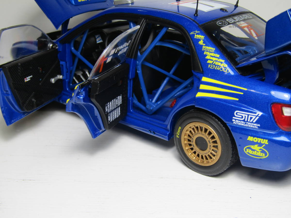 1/18 SWRT Prodrive WRC Car - 2003 Wales Rally GB