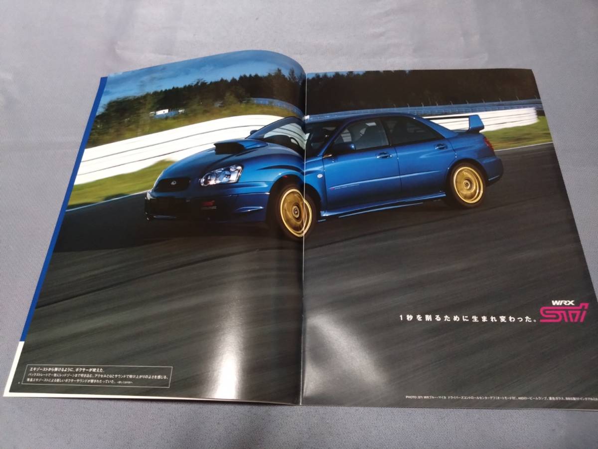 2003 JDM Subaru Impreza Complete Sales Brochure incl. Price List