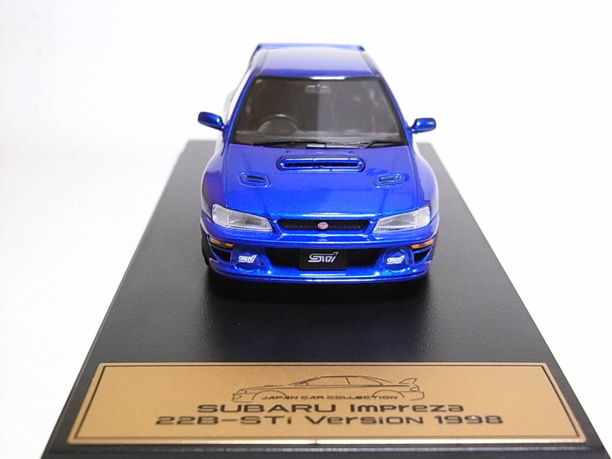 Subaru 22B WRX STI Icon Scale Model - 1/43